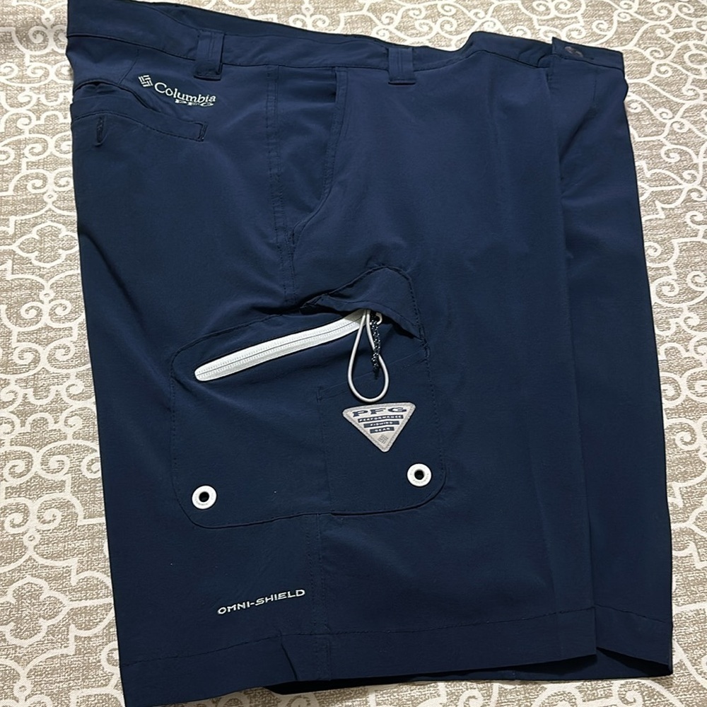 mens columbia pfg shorts sz 36 new - Picture 5 of 5